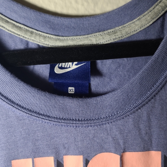 Nike Women's Lavender Pink Just do it Tank - Picture 3 of 4